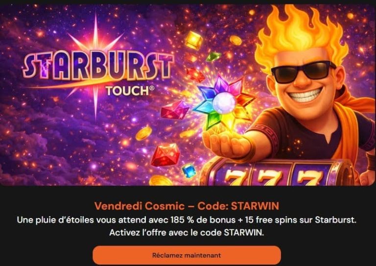 Hermes Casino bonus vendredi
